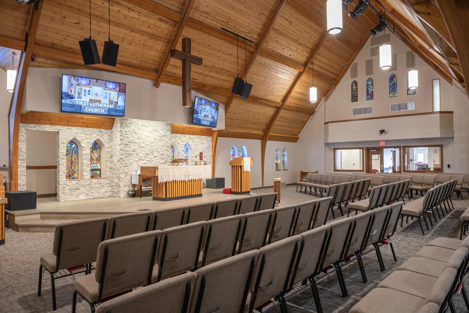 Miller Architects & Builders Completes First Lutheran Church Renovations